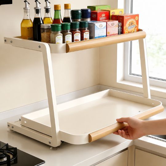 Multi-Functional Kitchen Storage Rack
