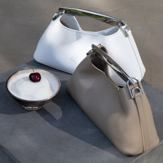 Curved Handle Bag