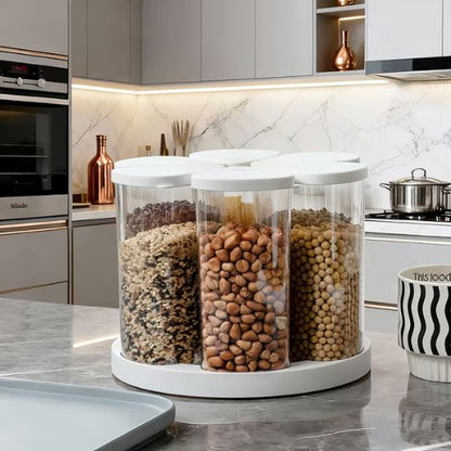 Transparent Grain Storage Container