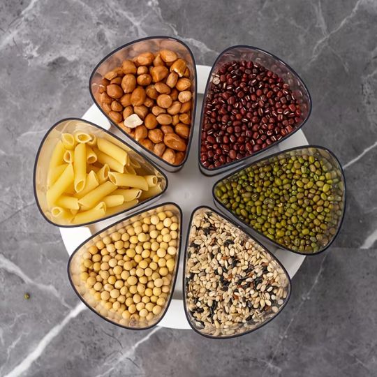 Transparent Grain Storage Container