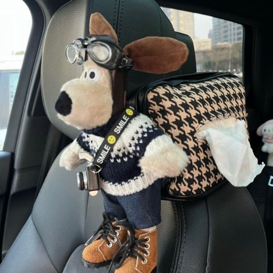 Dog Tissue Box for Car