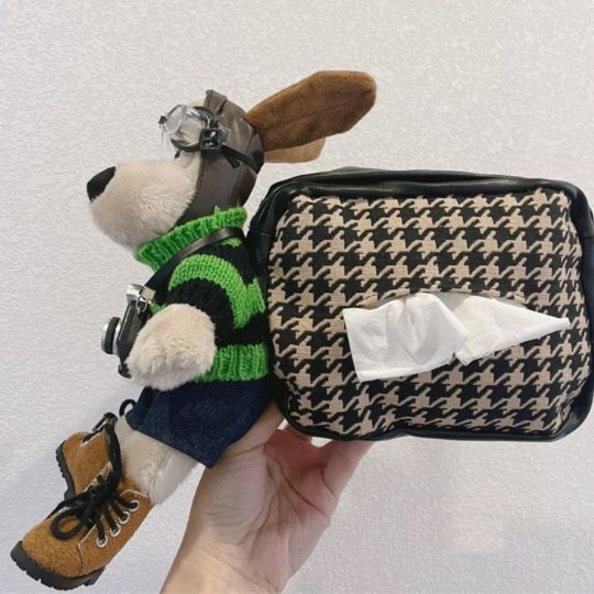 Dog Tissue Box for Car