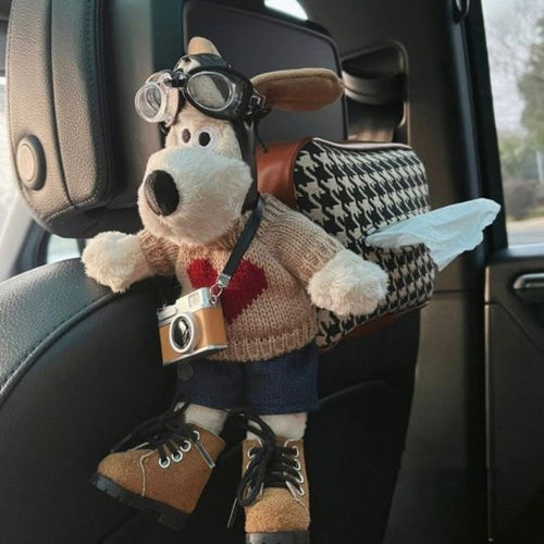 Dog Tissue Box for Car