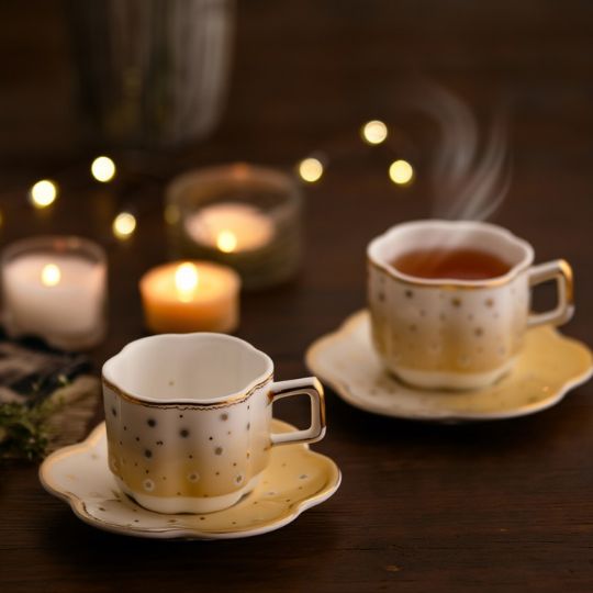 Daisy Floral Teacup