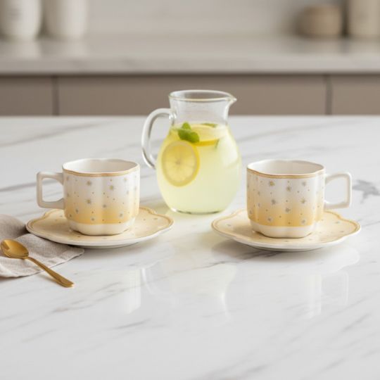 Daisy Floral Teacup
