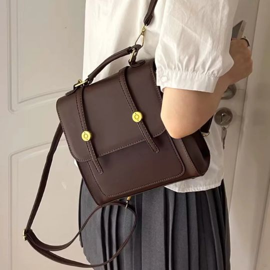 Casual Leather Backpack