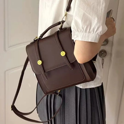 Casual Leather Backpack