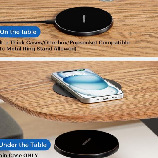 Under Desk Wireless Charger