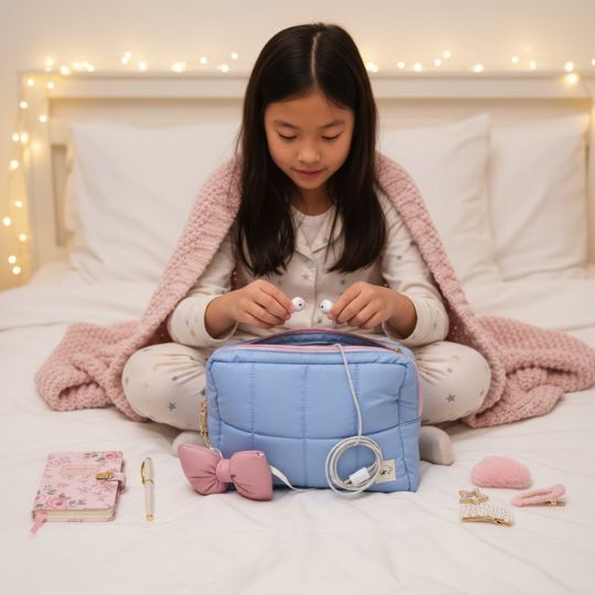 Puffy Bow Pouch
