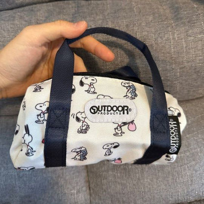 Peanuts cartoon travel bag