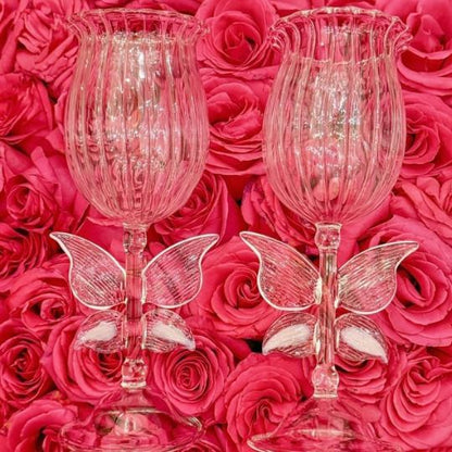 Butterfly Bloom Glasses