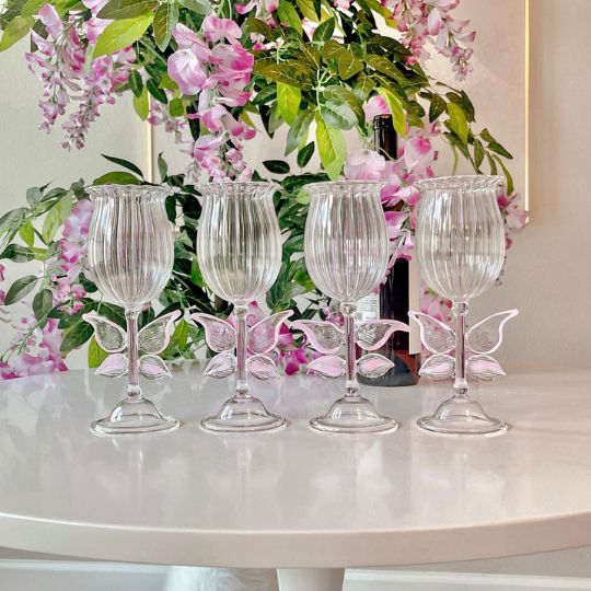 Butterfly Bloom Glasses