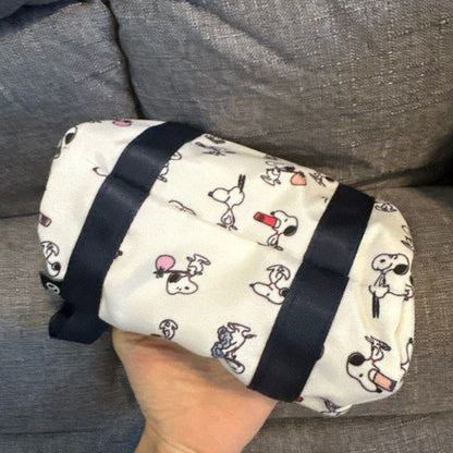 Peanuts cartoon travel bag