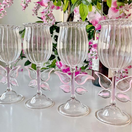Butterfly Bloom Glasses