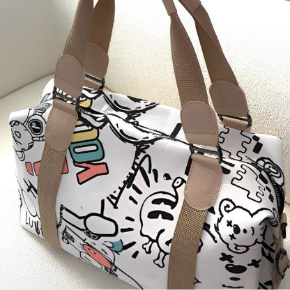 Peanuts cartoon travel bag