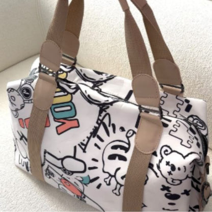 Peanuts cartoon travel bag