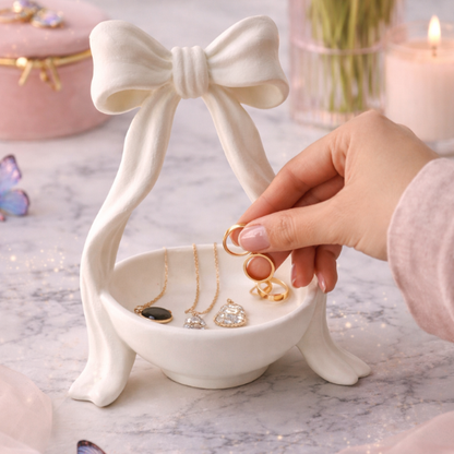 Bow Shaped Jewelry Tray