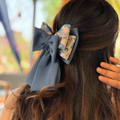 Floral Shorty Parisian bow