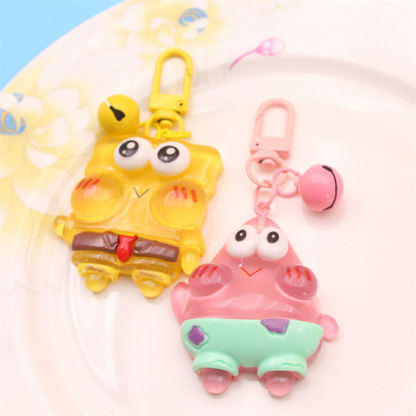 SpongeBob & Patrick Keychains