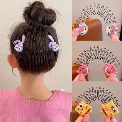 Stretchable Invisible Hair Clips