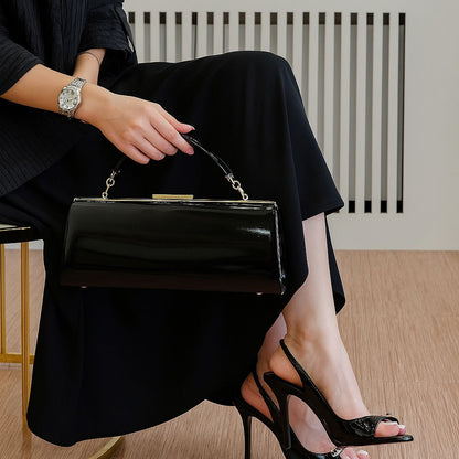 Luxe Black Handbag
