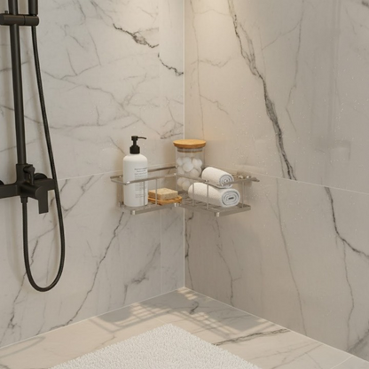 Metal Corner Shower Rack