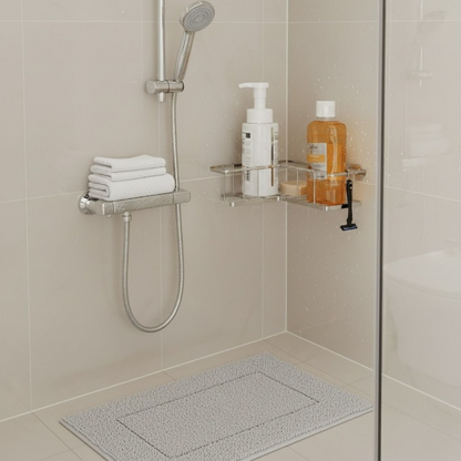 Metal Corner Shower Rack