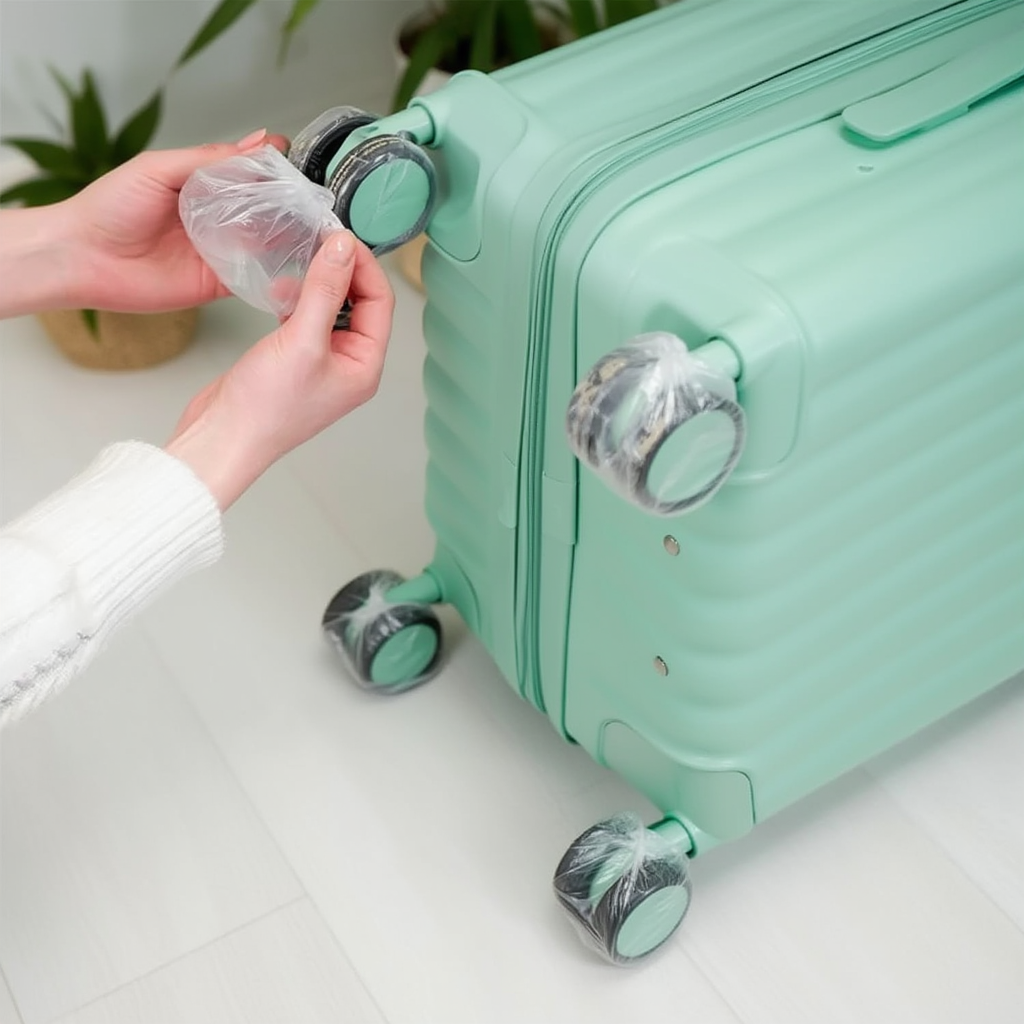 Suitcase Wheel Protector Caps
