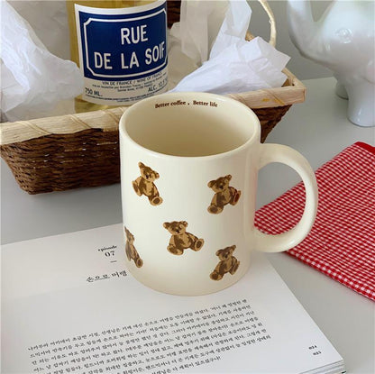 Ceramic Bear Coffee Mug