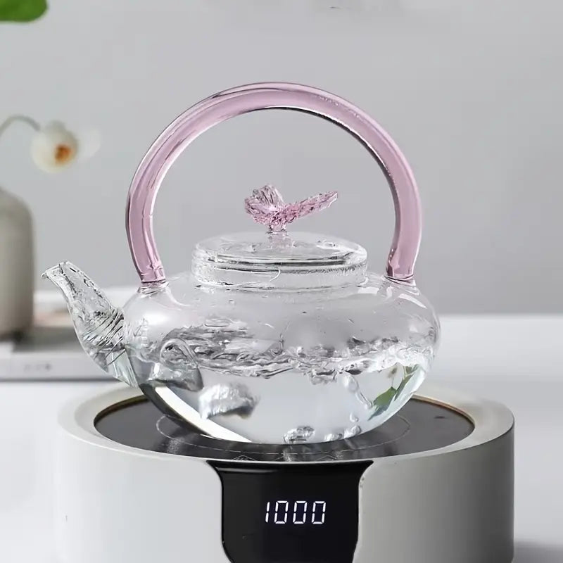 Elegant Pink Teapot