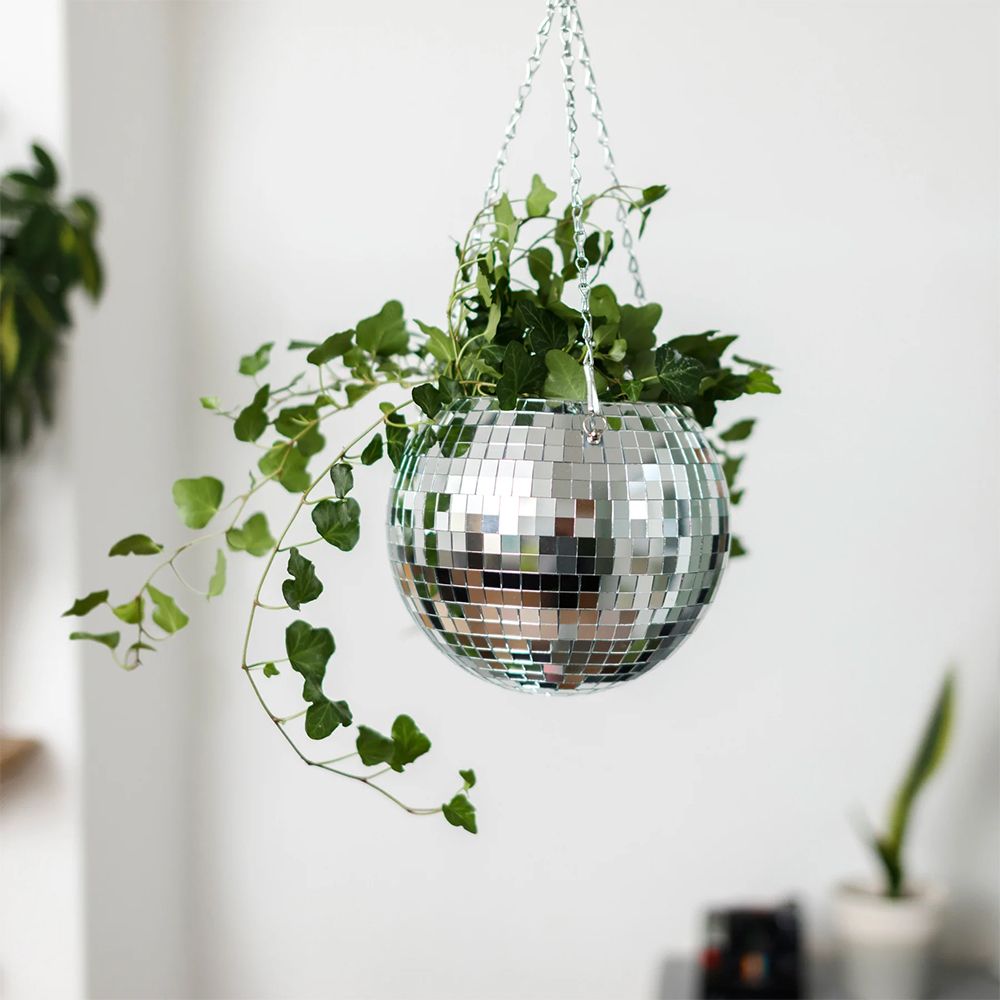 Disco Ball Planter