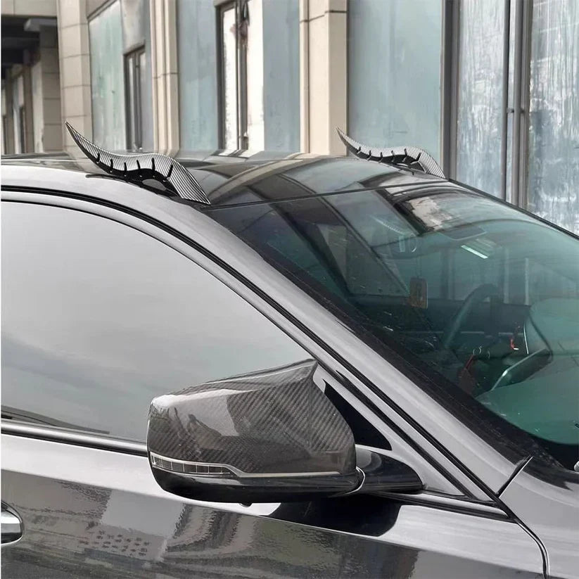 Dragon Horn Car Roof Fins (Black)