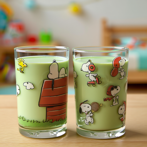 Aesthetic Snoopy Glass