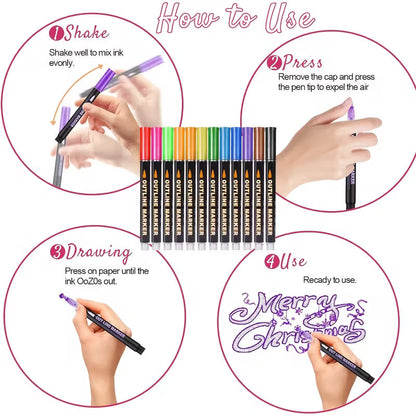 Outline Marker Pen
