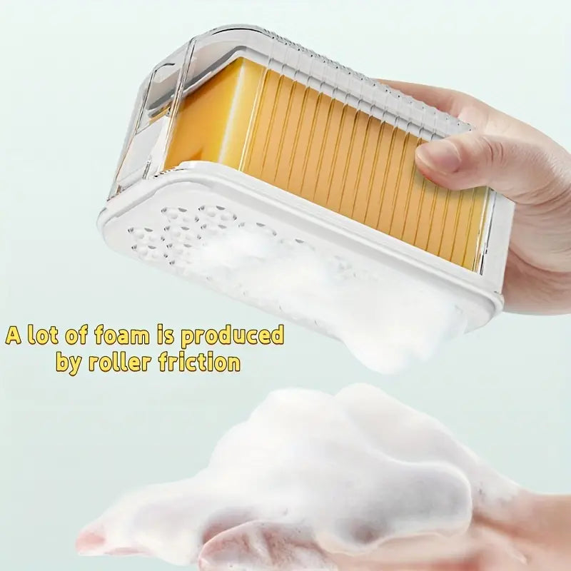 Hands-Free Soap Dish with Lid