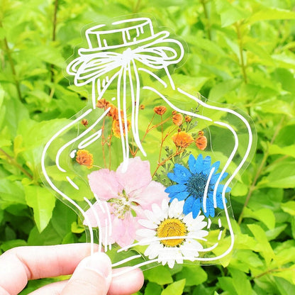 Dried Flower Bookmark