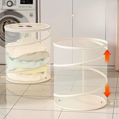 Foldable storage Basket