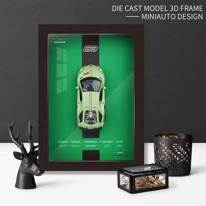 3D Car Wall Frame