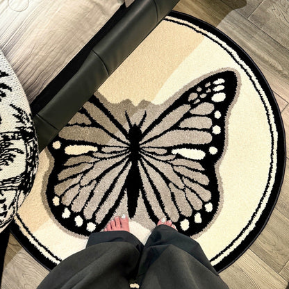 Butterfly Round Rug