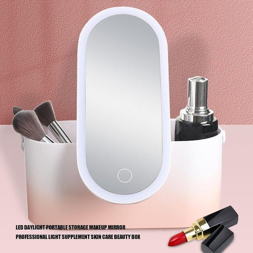 Vanity Box With Mirror Light