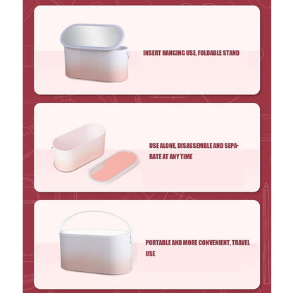 Vanity Box With Mirror Light