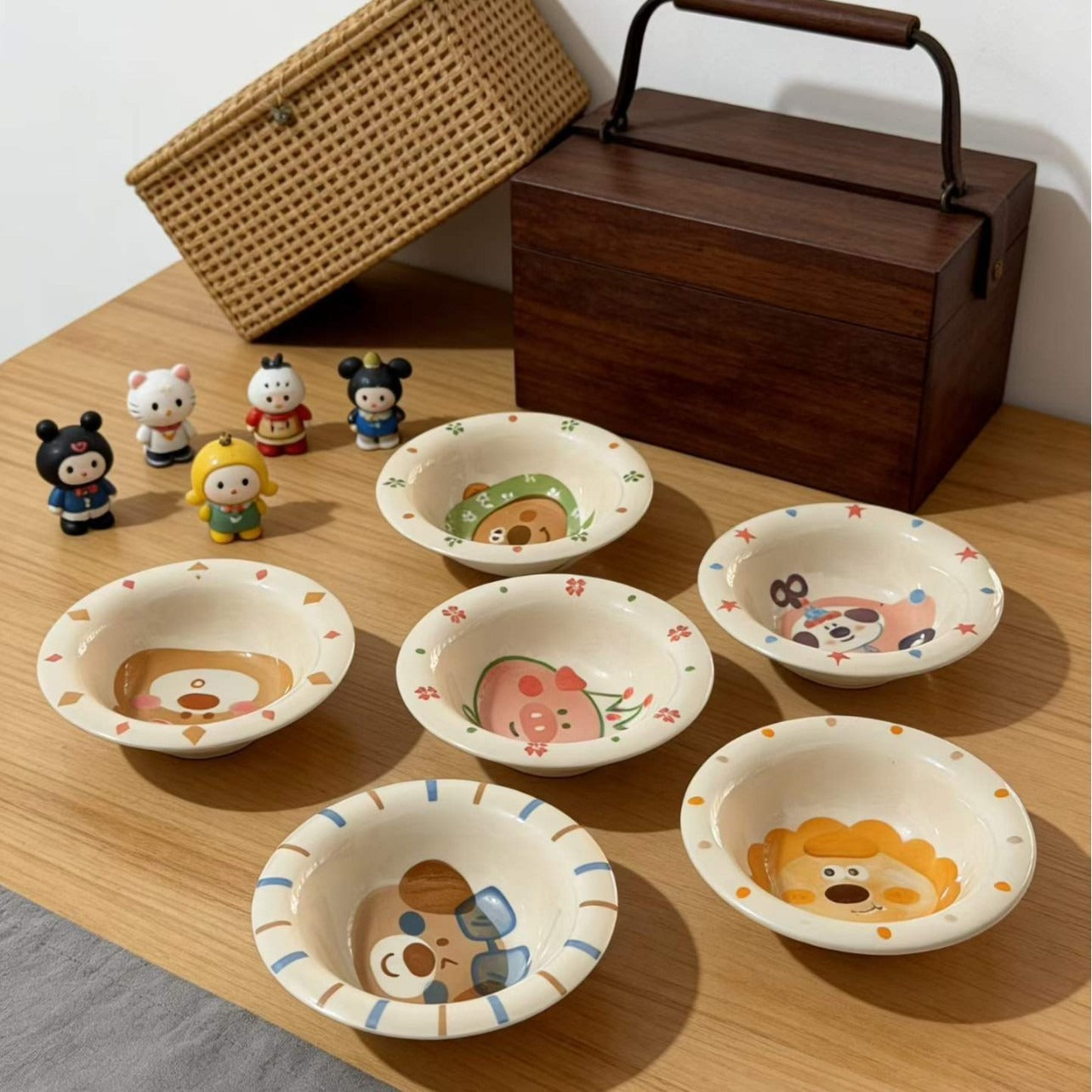Tiny Cartoon Serving Bowls