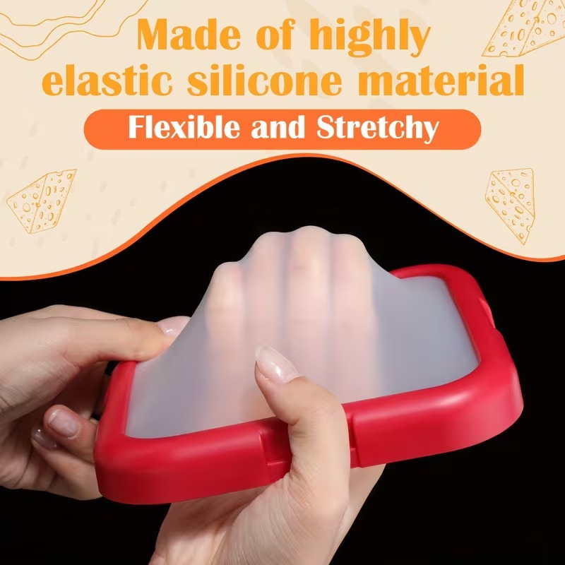 Square Silicone Lid Storage Box