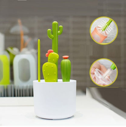 Cactus Cleaning Brush Set