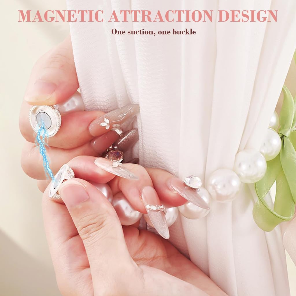 Tulip Pearl Curtain Tieback