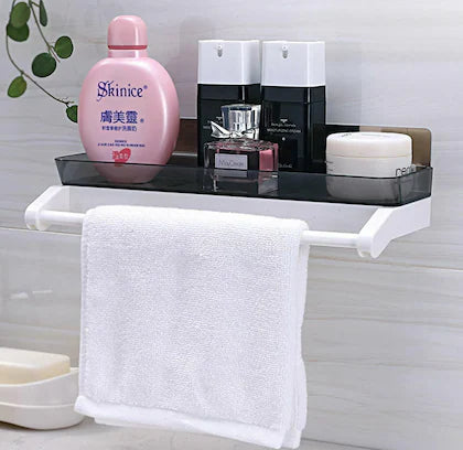Bathroom Organizer with Towel Holder