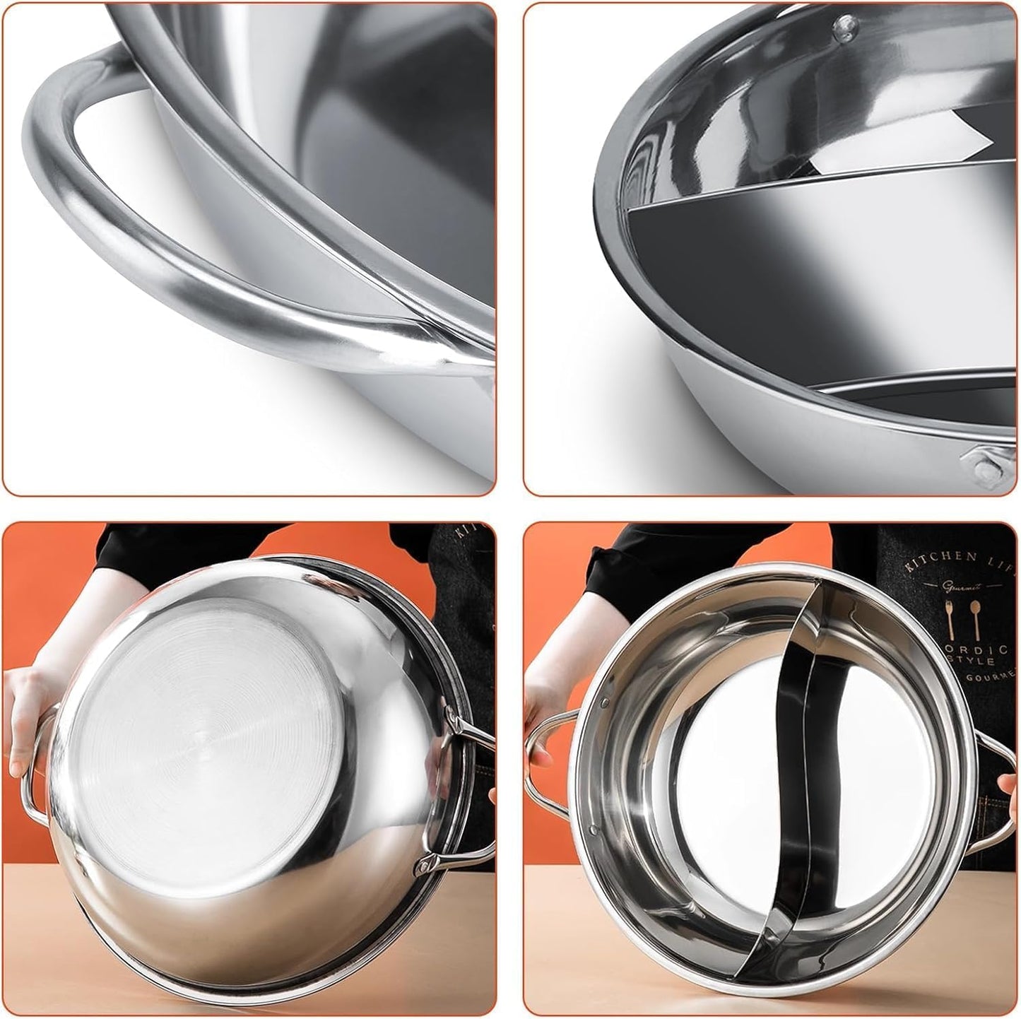 Dual-Sided Hot Pot