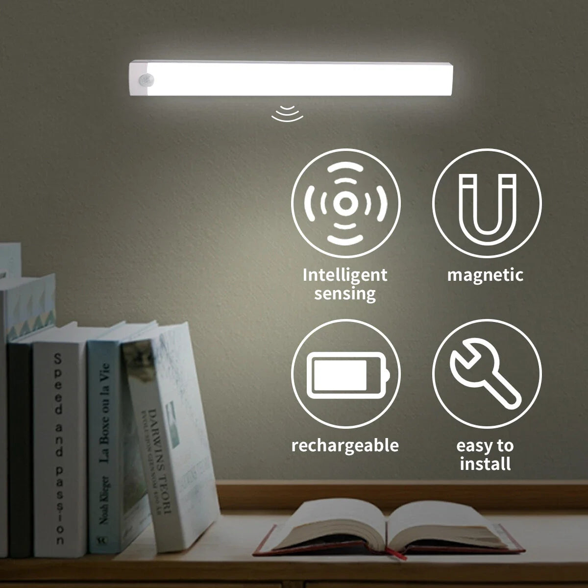 Sensor Under Cabinet Closet Light