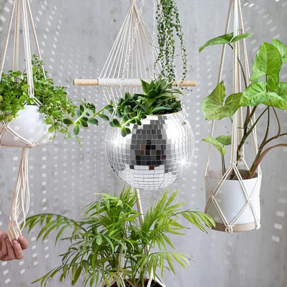 Disco Ball Planter