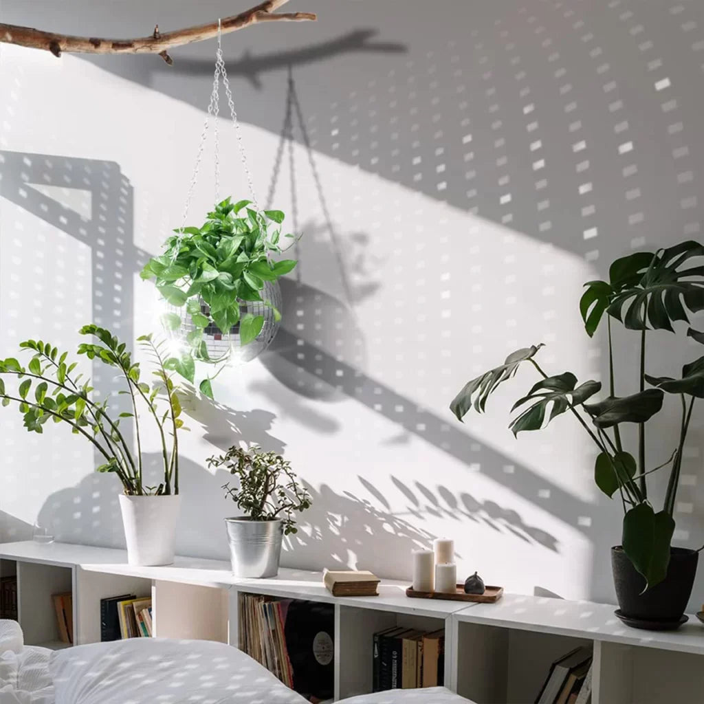 Disco Ball Planter